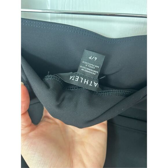 Athleta black dress pants with pockets stretchy size 6P - Picture 5 of 5
